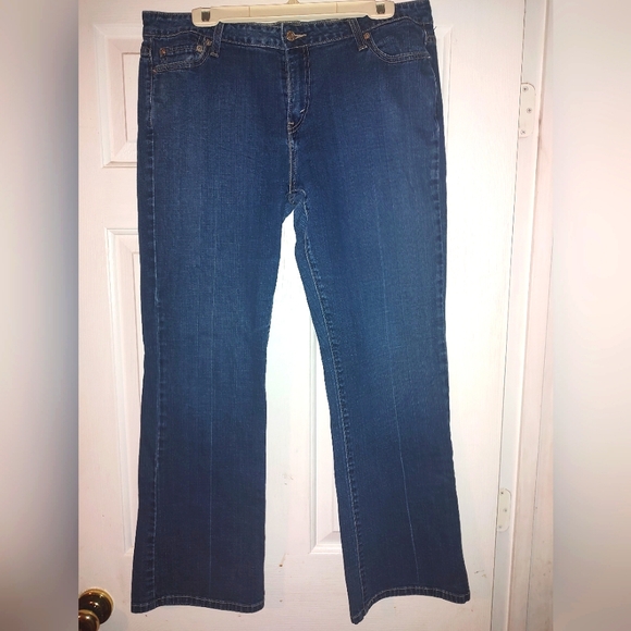 Levi Strauss 545 jeans Low Boot Cut size 15M - Picture 1 of 4
